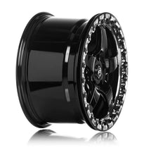 Load image into Gallery viewer, Forgestar D5 Beadlock 17x10 / 5x115 BP / ET30 / 6.6in BS Gloss Black Wheel - Main Product View