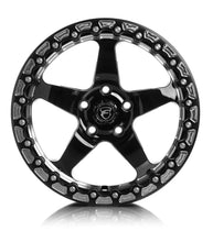 Load image into Gallery viewer, Forgestar D5 Beadlock 18x12 / 5x120.65 BP / ET56 / 8.8in BS Gloss Black Wheel - Detail View