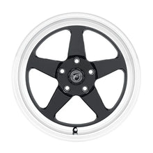 Load image into Gallery viewer, Forgestar D5 Drag 15x10 / 5x114.3 BP / ET50 / 7.5in BS Gloss Black Wheel - Side View
