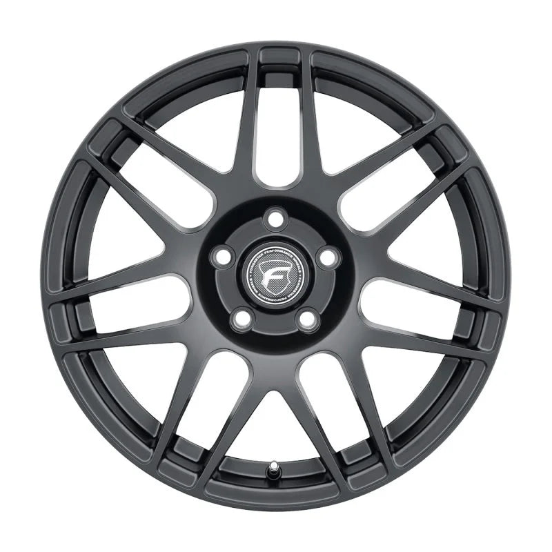 Forgestar F14 17x10 / 5x114.3 BP / ET50 / 7.5in BS Satin Black Wheel - Main Product View