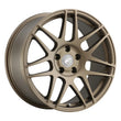 Load image into Gallery viewer, Forgestar F14 19x10 / 5x114.3 BP / ET42 / 7.1in BS Satin Bronze Wheel - Side View