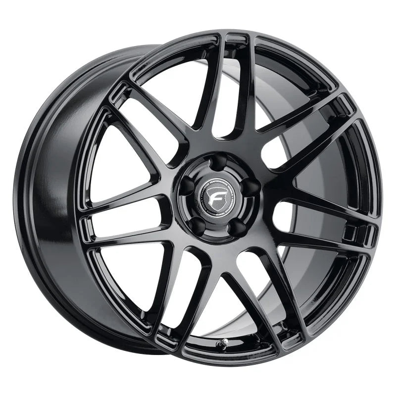 Forgestar F14 19x11 / 5x114.3 BP / ET15 / 6.6in BS Gloss Black Wheel - Main Product View