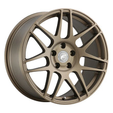 Load image into Gallery viewer, Forgestar F14 20x12 / 5x114.3 BP / ET22 / 7.4in BS Satin Bronze Wheel - Side View