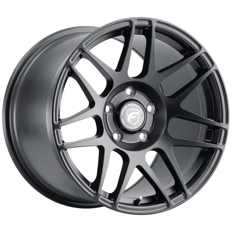 Forgestar F14 Drag 15x10 / 5x114.3 BP / ET44 / 7.2in BS Satin Black Wheel - Side View
