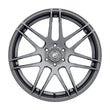 Load image into Gallery viewer, Forgestar X14 22x10 / 6x139.7 BP / ET30 / 6.7in BS Gloss Anthracite Wheel - Side View