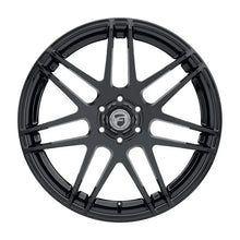 Load image into Gallery viewer, Forgestar X14 22x10 / 6x139.7 BP / ET30 / 6.7in BS Gloss Black Wheel - Side View