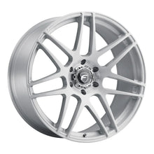 Load image into Gallery viewer, Forgestar X14 22x10 / 6x139.7 BP / ET30 / 6.7in BS Gloss Brushed Silver Wheel - Main Product View