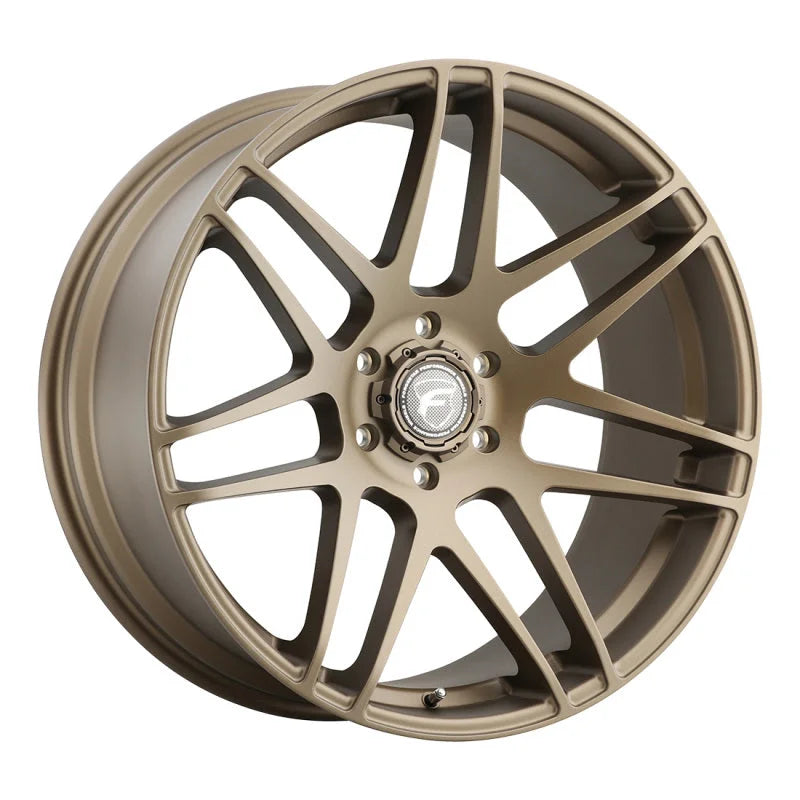 Forgestar X14 22x10 / 6x139.7 BP / ET30 / 6.7in BS Satin Bronze Wheel - Side View