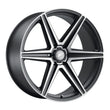 Load image into Gallery viewer, Forgestar X6 24x10 / 6x139.7 BP / ET25 / 6.5in BS Satin Black Wheel