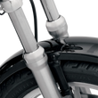 Load image into Gallery viewer, Fork Boot Covers - 39 mm DragSpecialties 74487 - Side View