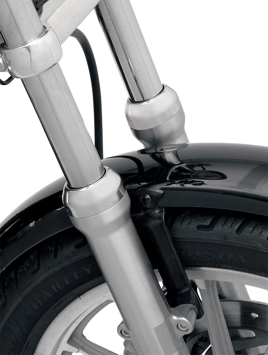 Fork Boot Covers - 39 mm DragSpecialties 74487 - Side View