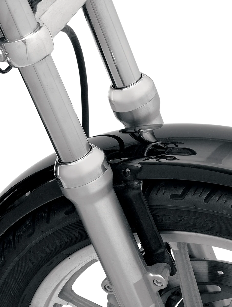 Fork Boot Covers - 39 mm DragSpecialties 74487 - Side View