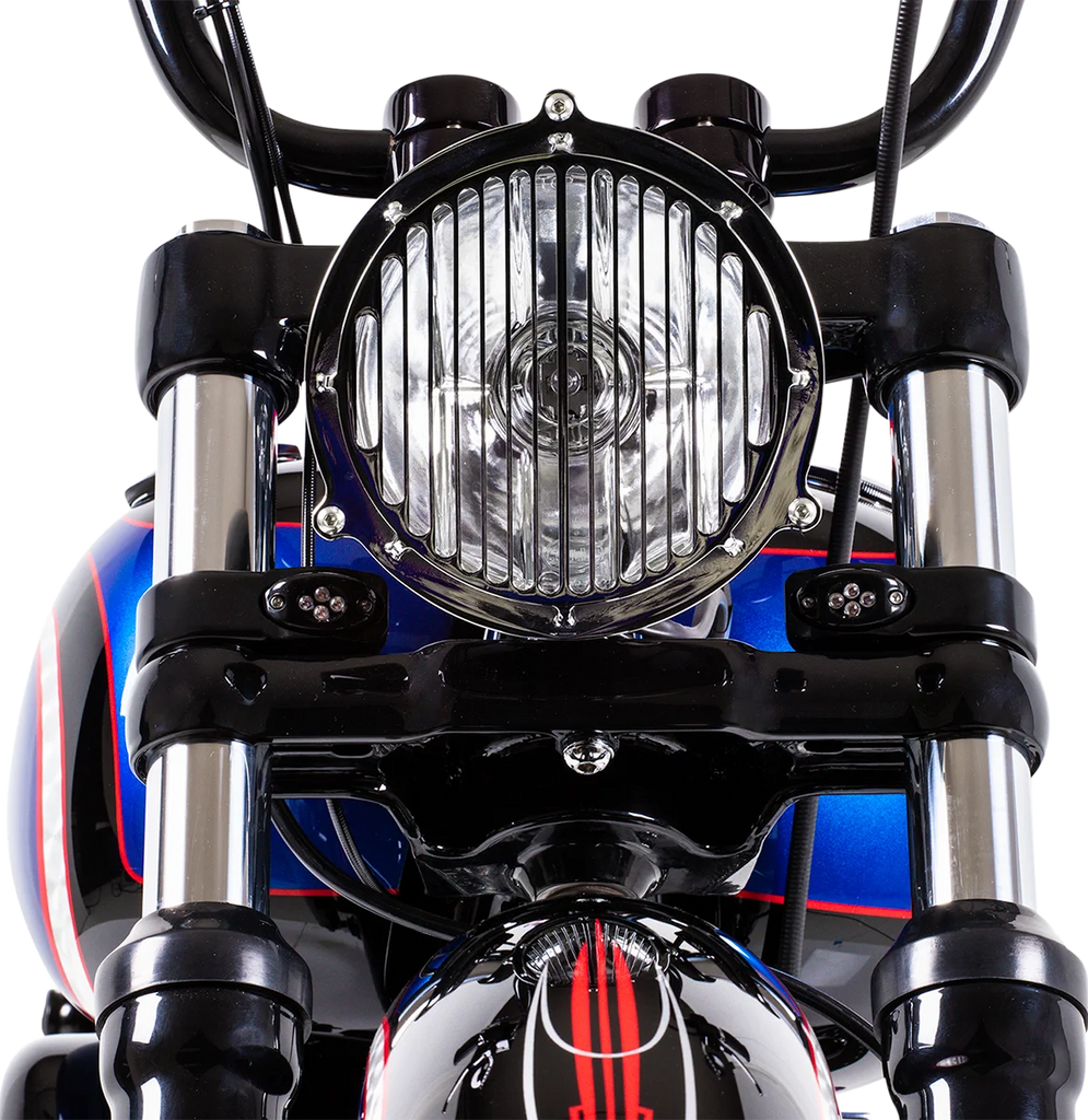 Fork Boots - 41 mm - FL/FLH '48-'77 (Early) DragSpecialties 23-0209-HC4 - Back View