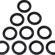 Load image into Gallery viewer, Fork Dust Seals - 41 mm - 10-Pack DragSpecialties 57-115-10 - Main Product View