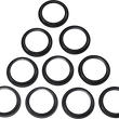 Load image into Gallery viewer, Fork Dust Seals - 49 mm - 10-Pack DragSpecialties 57-104-10 - Main Product View