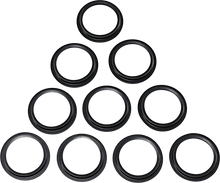 Load image into Gallery viewer, Fork Dust Seals - 49 mm - 10-Pack DragSpecialties 57-104-10 - Main Product View