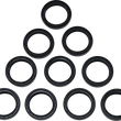 Load image into Gallery viewer, Fork Oil Seals - 41 mm - Showa Forks - 10-Pack DragSpecialties 55-119-10 - Main Product View