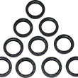 Load image into Gallery viewer, Fork Oil Seals - 41 mm - Showa Forks - 10-Pack DragSpecialties 55-119-10 - Side View