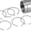 Load image into Gallery viewer, Fork Seal Retainers - 49 mm James Gasket JGI-46513-01 - Side View