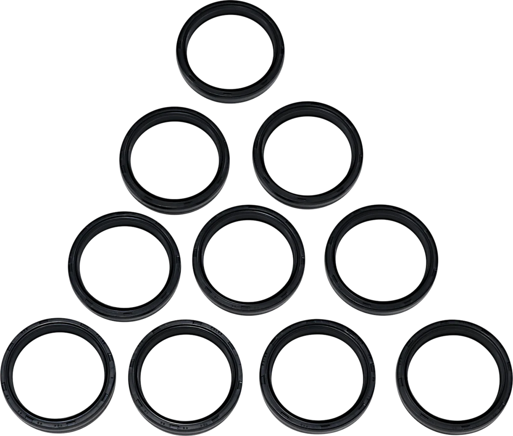 Fork Seals - 49 mm - 10-Pack DragSpecialties 55-129-10 - Main Product View