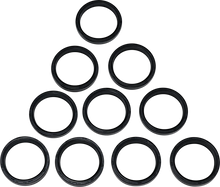 Load image into Gallery viewer, Fork Seals - 49 mm - 10-Pack DragSpecialties 55-129-10 - Main Product View