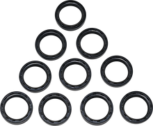 Load image into Gallery viewer, Fork Seals - 49 mm - 10-Pack DragSpecialties 55-129-10 - Side View