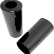 Load image into Gallery viewer, Fork Slider Covers - Extended +4" (10.5") - Chrome - Smooth DragSpecialties 74539 - Side View