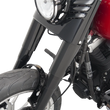 Load image into Gallery viewer, Fork Slider Covers - Stock Length - Gloss Black - Smooth DragSpecialties 74537B - Side View