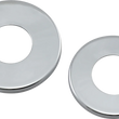 Load image into Gallery viewer, Fork Stem Dust Covers - Chrome DragSpecialties 093460-BC1 - Main Product View