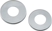 Load image into Gallery viewer, Fork Stem Dust Covers - Chrome DragSpecialties 093460-BC1 - Main Product View