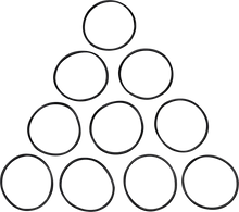 Load image into Gallery viewer, Fork Tube Cap O-Ring - 10-Pack James Gasket JGI-46508-01 - Main Product View
