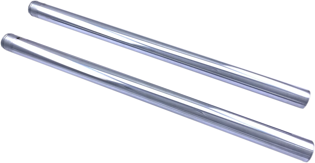 Fork Tubes - Hard Chrome - 41 mm - 24.25" DragSpecialties 23-0178 - Side View
