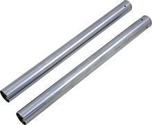 Load image into Gallery viewer, Fork Tubes - Hard Chrome - 49 mm - 24.25&quot; DragSpecialties C23-0170 - Main Product View