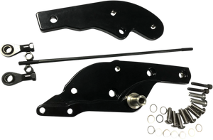 Forward Control Extensions - 3" Forward - Black - FL/FX DragSpecialties 056319 - Main Product View