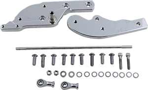 Forward Control Extensions - 3" Forward - Chrome - FL/FX DragSpecialties 056318 - Main Product View