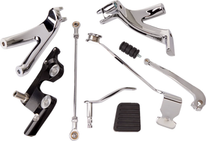 Forward Control Kit - Chrome - FL/FX DragSpecialties D35-0224C - Main Product View