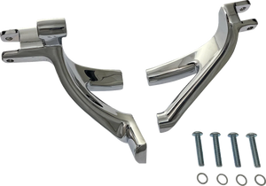 Forward Control Mount - Chrome - FL/FX DragSpecialties D35-0224C-1 - Main Product View
