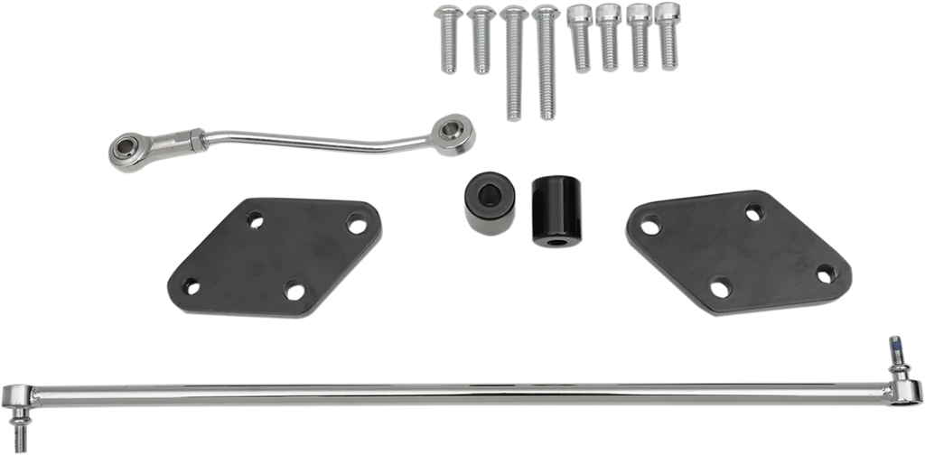 Forward Control Relocation Kit - 2" Rearward - XL DragSpecialties 77444 - Main Product View