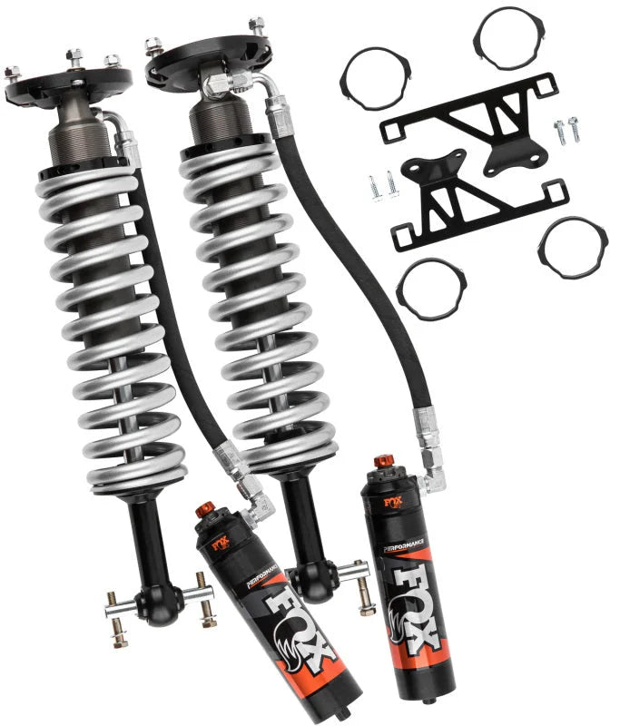 Fox 07-18 GM 1500 Performance Elite Series 2.5 Coilover Reservoir Shock - Pair - Main Product View