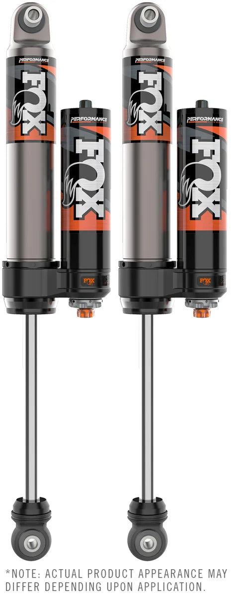 Fox 07-18 Jeep JK 2.5 Perf Elite Series Reservoir Shock Rear P/B 4.5-6in Lift (Pair) w/ DSC Adj. - Side View