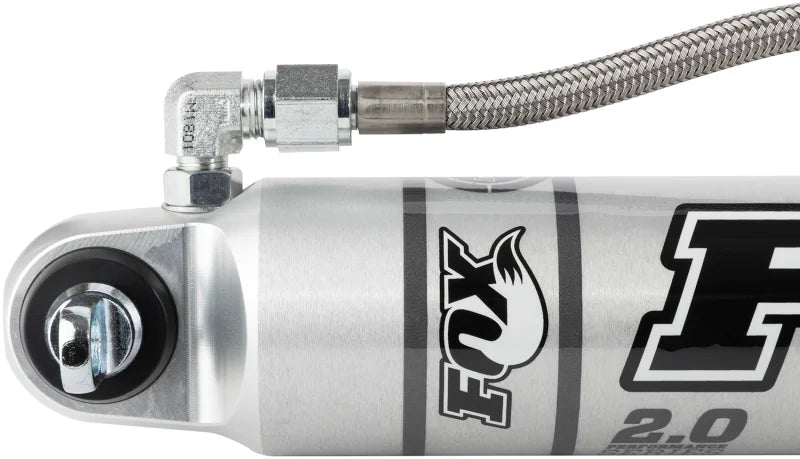 Fox 07+ Jeep JK 2.0 Performance Series 11.6in. Smooth Body Remote Reservoir Rear Shock / 4-6in. Lift - Installation View