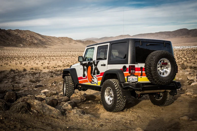 Fox 07+ Jeep JK 2.0 Performance Series 9.6in. Smooth Body Remote Res. Front Shock / 1.5-3.5in. Lift - Back View