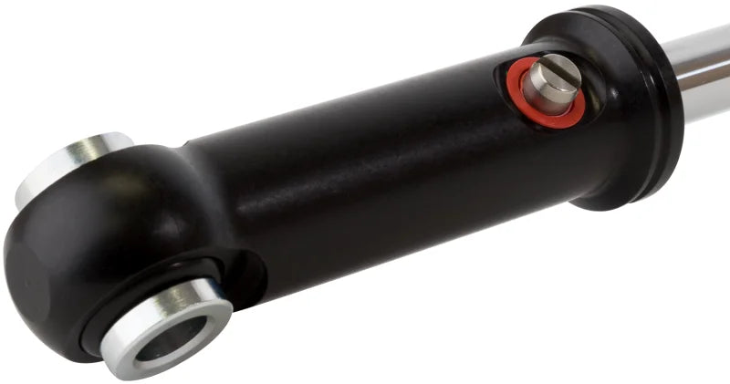 Fox 08-16 Ford Superduty 2.0 Performance Series ATS Stabilizer Steering Damper 1-1/8 Tie Rod (Alum) - Side View
