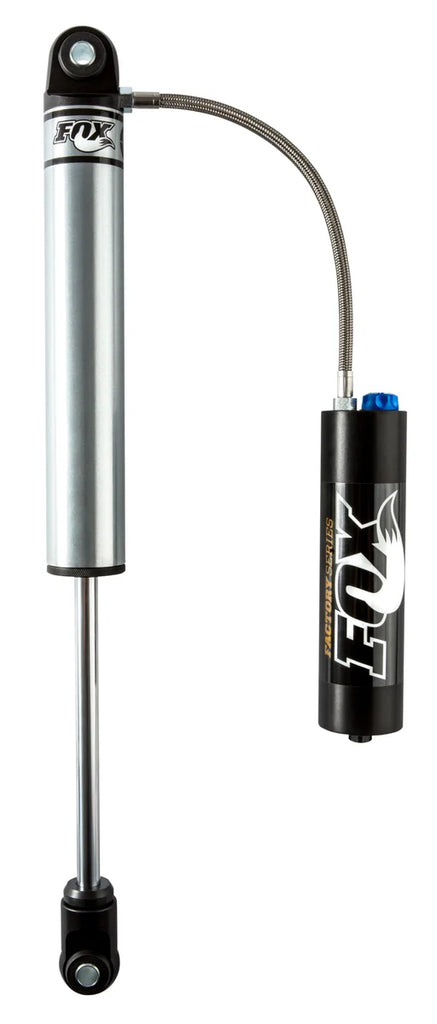 Fox 09+ Dodge 1500 4WD 2.5 Factory Series 9.8in. R/R Rear Shock Set w/DSC Adjuster / 0-1.5in. Lift - Side View