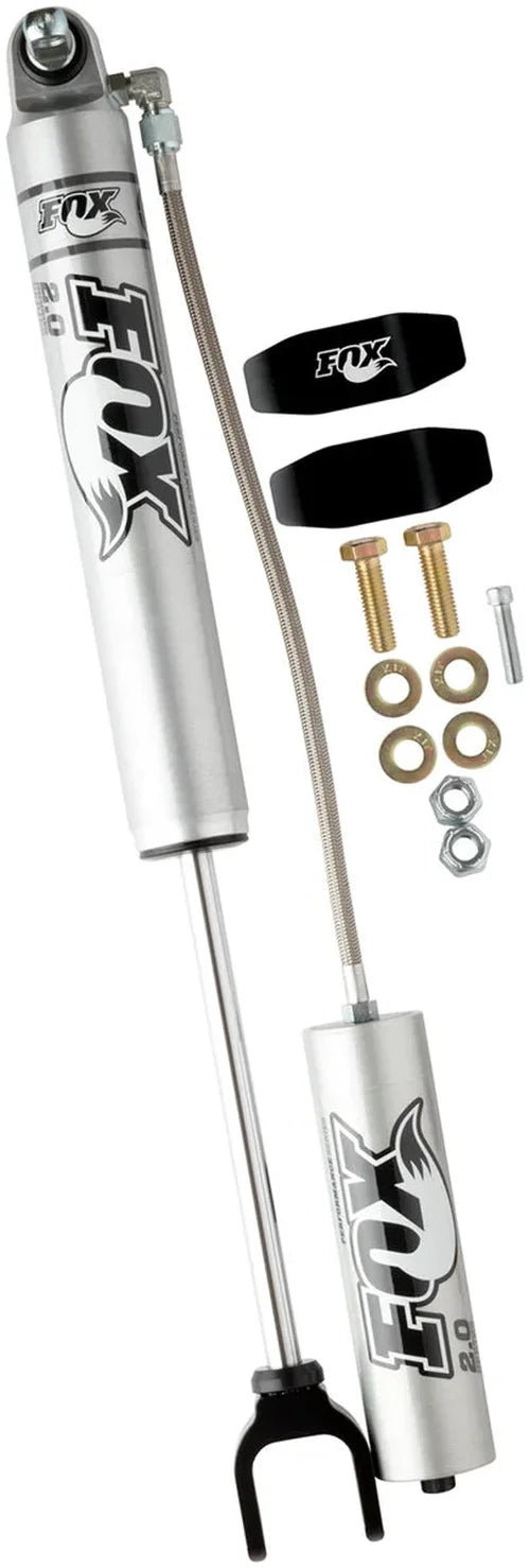Fox 11+ Chevy HD 2.0 Performance Series 9.4in. Smooth Body Remote Res. Front Shock / 7-9in. Lift - Additional View 5