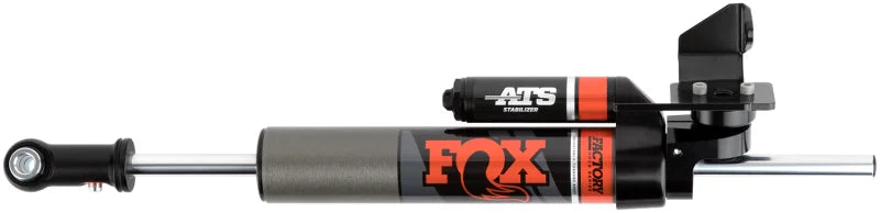 Fox 18+ Jeep JL 2.0 Factory Race Series 8.1in ATS Stabilizer 23.2in Ext Through-Shaft Axle Mount - Side View
