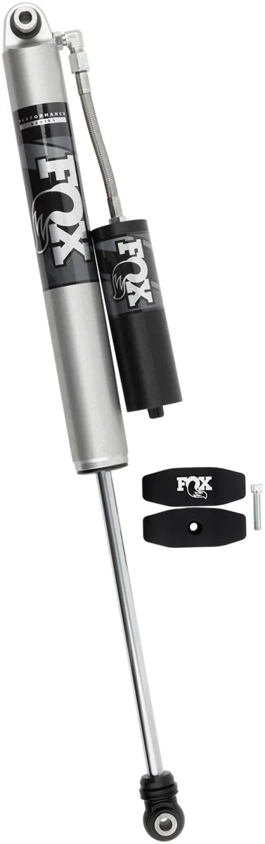 Fox 18+ Jeep JL 2.0 Performance Series 12.2in. Smooth Body Reservoir Rear Shock / 3.5-4in. Lift - Side View