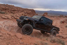 Load image into Gallery viewer, Fox 18-Up Jeep JL / 20-Up Gladiator 2.0 Factory Series Gen2 2.0in. Trvl 10in Ext Front Bump Stop IFP - Installation View