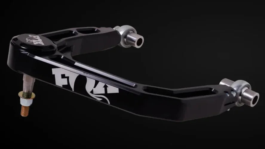 Fox 19-24 GM 1500 Billet Upper Control Arm - Black - Installation View