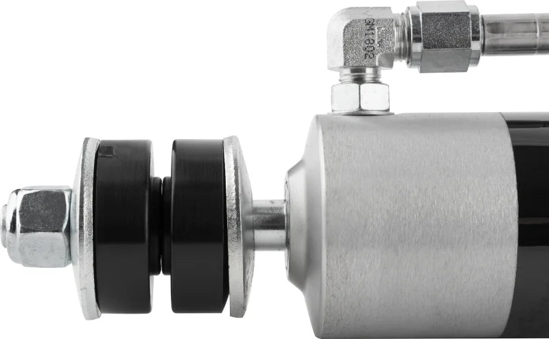 Fox 2.0 Perf Series 9.6in Smooth Body Remote Res. Front Shock - Side View
